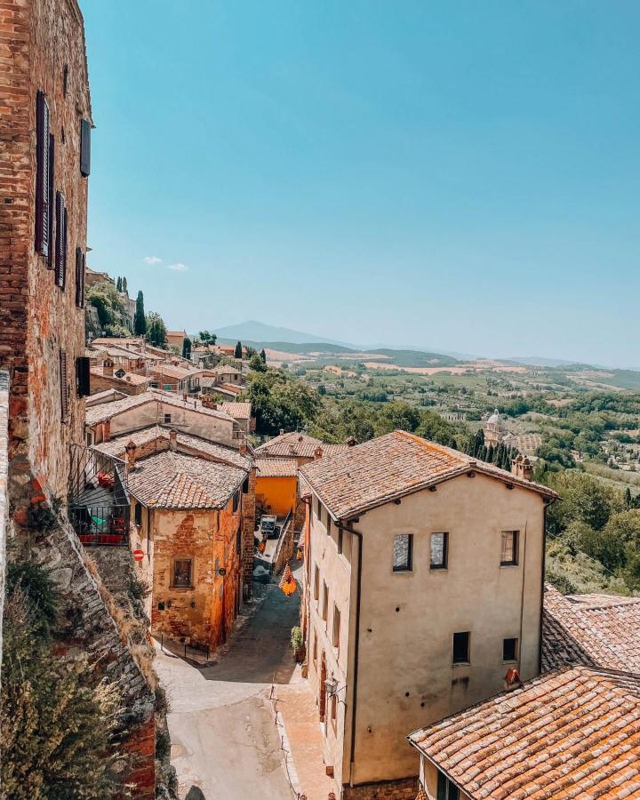 Il Palco Montepulciano, Vista Incredibile, 150Mt Da Piazza Grande Apartman Kültér fotó